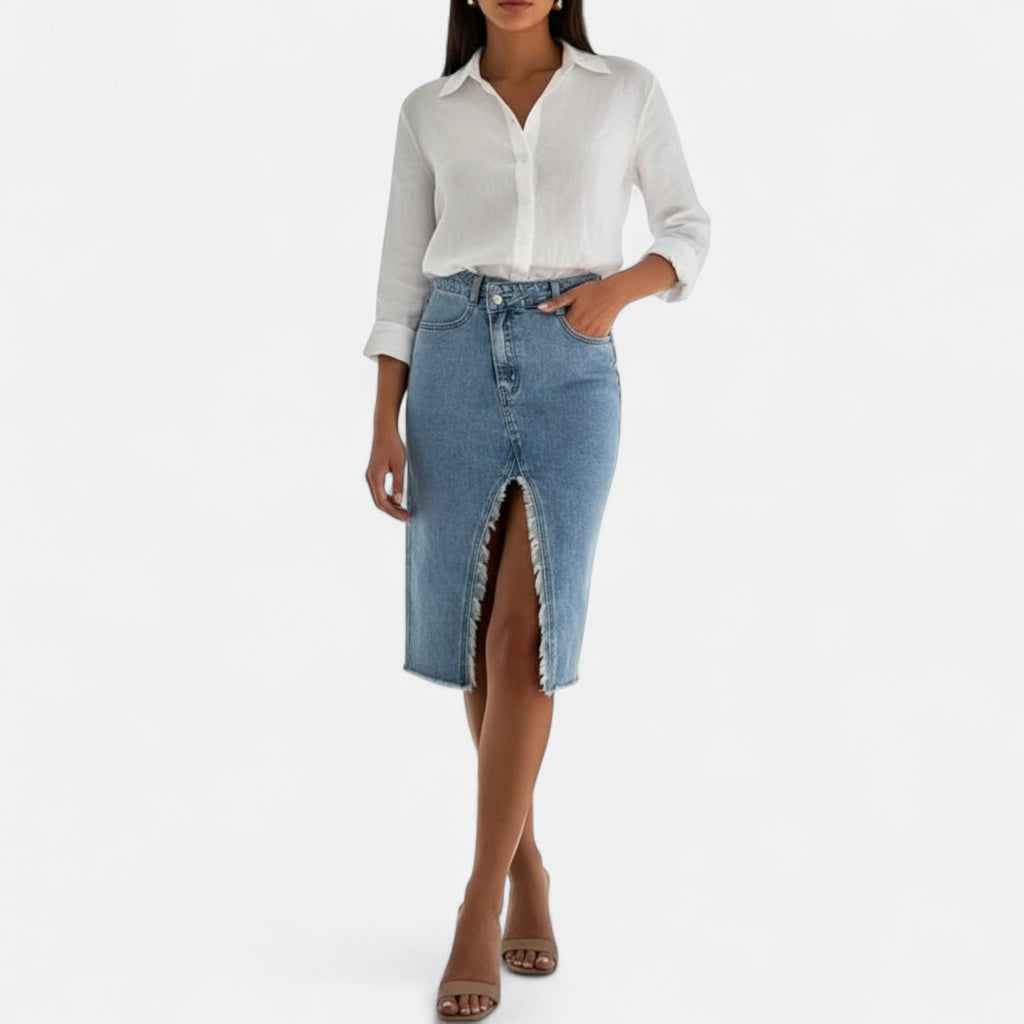 Jupe en jean femme originale