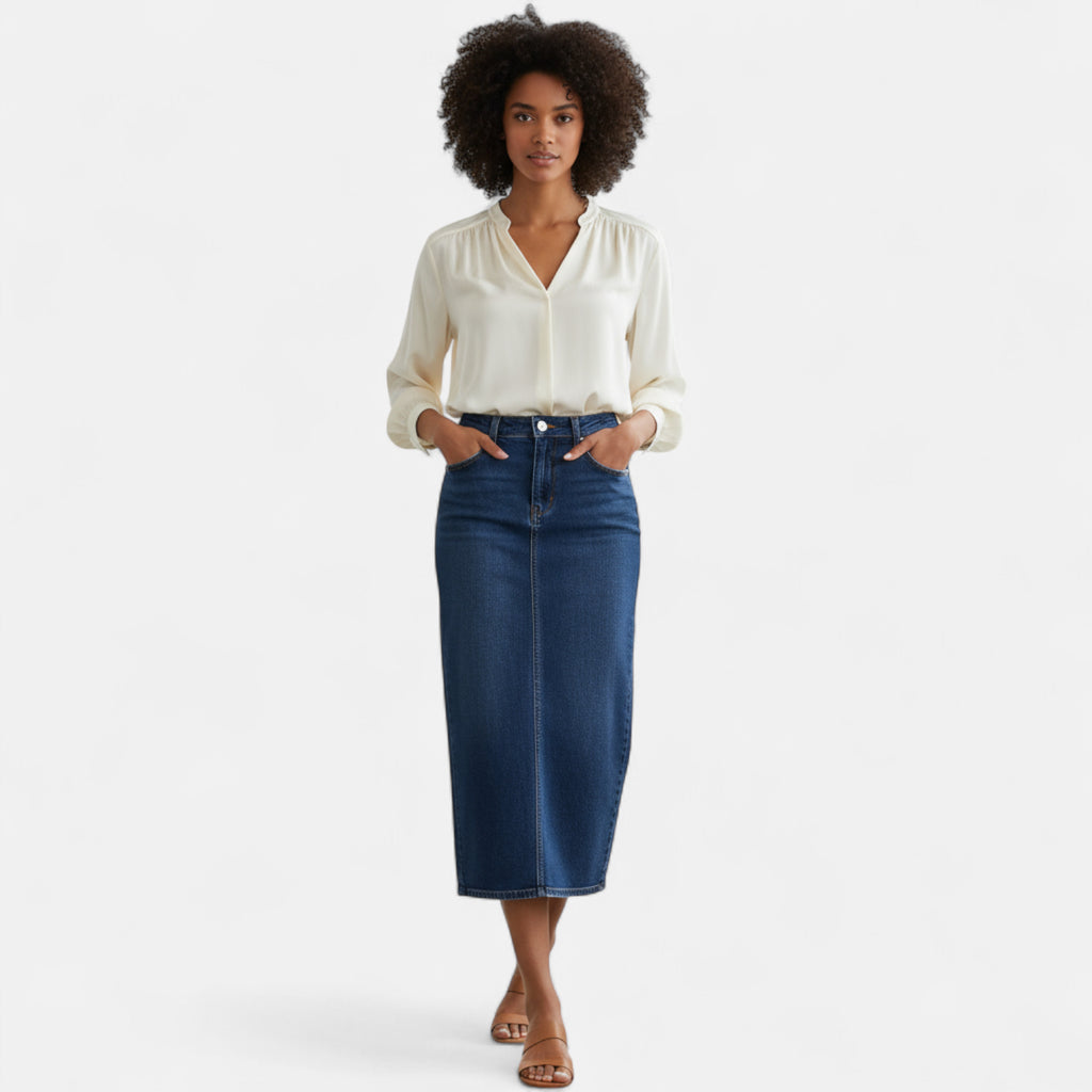 Jupe en jean vintage