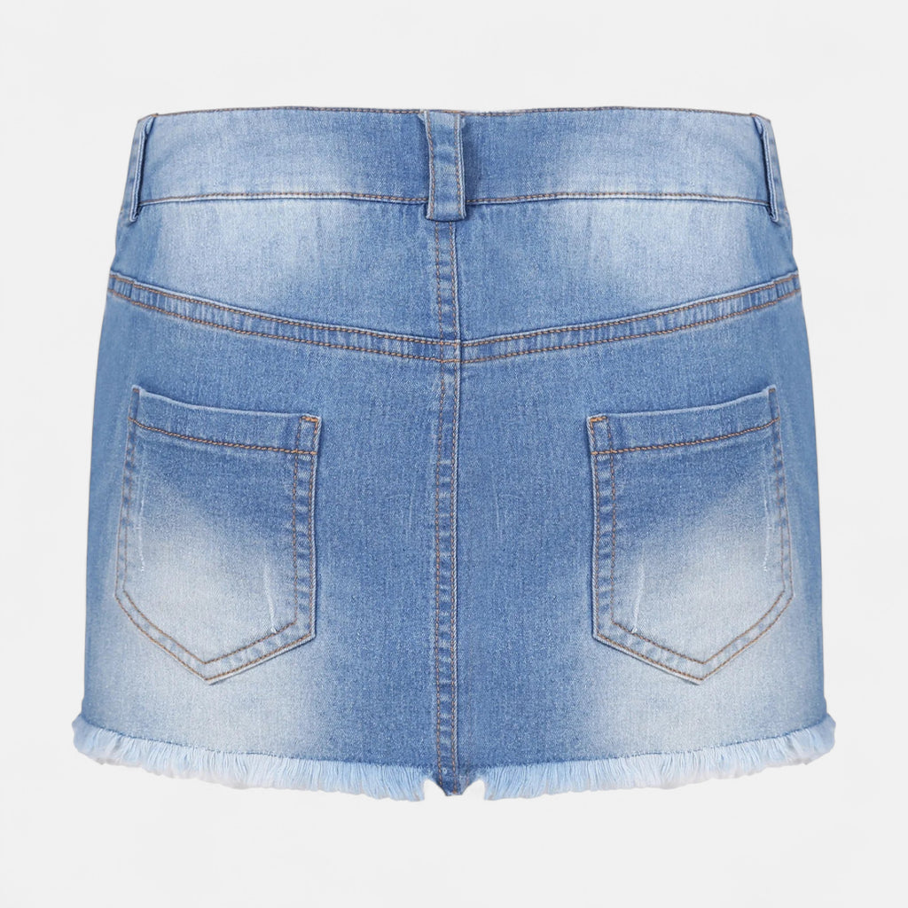 Mini jupe en jean sexy